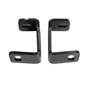 Ford F-150 Light Mounts - Hood Hinge - Go Rhino - XE Hood Hinge Cube - Textured Black - `15-`24